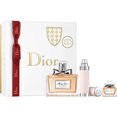 miss dior parfum gift set.